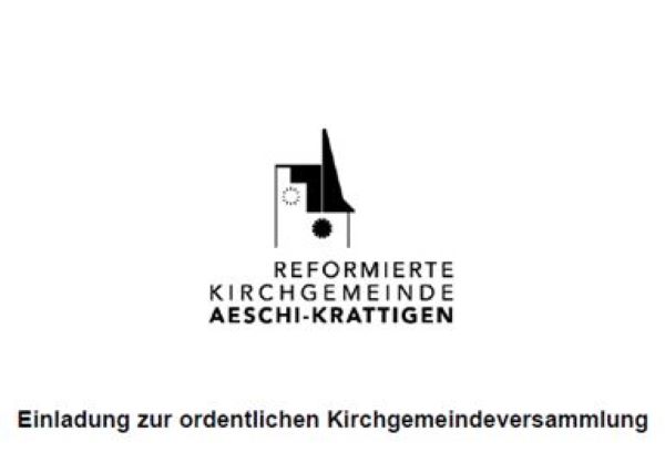 Kirchgemeindeversammlung vom 21. November 2024