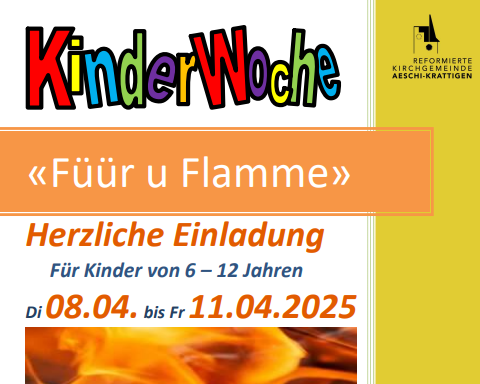 KinderWoche 2025